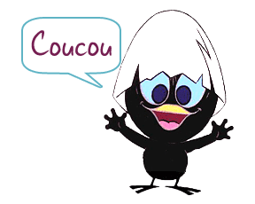 Gif animé coucou calimero